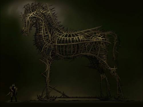 مطلوب ‘نجّارين’ لحصان طروادة
